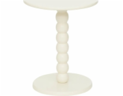 Dekodonia Konferenční stolek, odkládací stolek MDF slonovinová kost 38 cm