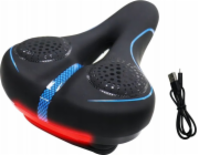 Oxe Sedlo na kolo s vestavěným LED světlem FSBSD-232-1 černé