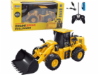 LeanToys Dálkově ovládaný bagr Buldozer RC 27MHz 6kanálov...