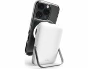 Puro Bezdrátová powerbanka 10000mAh MagSafe s hliníkovým stojanem - bílá