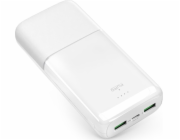 Puro Powerbanka DAILY 20 PLUS 20000mAh 2x USB-A / 1x USB-C 22,5W PD AFC - bílá