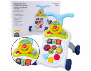 LeanToys Interaktivní chodítko, tlačítko, světla volantu, zvuky