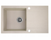 Laveo AQ.901-1012011 / AQUAFORM / MARANELLO / BÉŽOVÝ ŽULOVÝ DREZEK, 44X76CM, 1K+OC, SIFON /