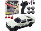 LeanToys Drift Sports Car s výměnnými koly, dálkově ovlád...