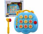 LeanToys Kladivo Whac-A-Mole pro batolata, modré