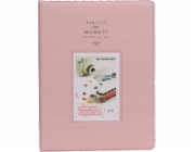 LoveInstant Fotoalbum 128 pro Fujifilm Instax Mini 9 12 40 11 9 8 Evo Liplay Link / Růžová