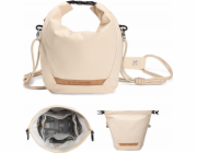 K&F Brašna na fotoaparát přes rameno s poutkem na telefon 5l / Kf13.168v1 / Béžová