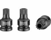 Teng Tools xZN drážkovaný rázový nástrčný klíč s rukojetí 1/2" 18 mm Teng Tools