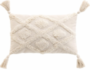 Douceur d`Interieur Třásňový polštář s všívaným vzorem, 30 x 50 cm, INCA