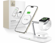 Tech-Protect BEZDRÁTOVÁ NABÍJEČKA QI15W-A45 3V1 MAGNETICKÁ MAGSAFE BEZDRÁTOVÁ BÍLÁ standard