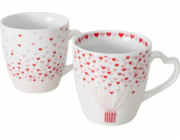 Boltze Sada dvou hrnků pro milovníky SHERINE, 480 ml