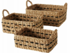 Sada tkaných košů BOKAR, 3 ks.