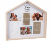 Home Styling Collection Fotorámeček ve tvaru domu, 70 x 40 x 43 cm