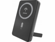 Dudao Powerbanka K14S+ 10000mAh 20W USB-A / USB-C / MagSafe se stojánkem - černá