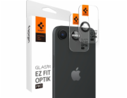 Spigen Ochranné pouzdro OPTIK PRO GLAS.TR EZ FIT pro iPhone 16E, 2 ks, černé