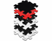 Sensory Mat Ortopedic SET 6v1 BABY B&W 6 SENSORY PUZZLES MUFFIK / MFK-023-3