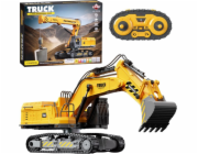 LeanToys Dálkově ovládaný pásový bagr EDUKAMP 133el pro kutily