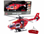 LeanToys Háky pro nosítka vrtulníku hasičského sboru, světla, zvuky 1:12
