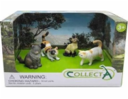 Collecta COLLECTA figurka SADA 4 KOČEK V BALENÍ (88327, 88331, 88491, 88937)