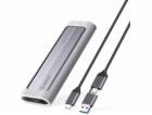 Orico Disková jednotka M.2 NVME/NGFF USB-C na USB-C/USB-A...