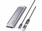 Orico Disková jednotka M.2 NVME USB-C na USB-C/USB-A 10 G...