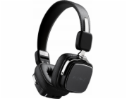 Bezdrátová Retro On-Ear Bluetooth 5.4 sluchátka 70'Classic II Proove / černá