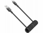 Acefast Kabel C14-04 USB-A - USB-C s pružinou 480 Mb/s 3 ...