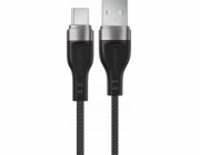 Acefast Kabel C11-04 USB-A - USB-C 3A 1,2m s magnetickým opletením - černý