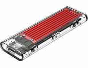 Orico Disková šachta M.2 NVME na USB-C 10 Gb/s - červená