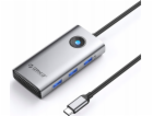 Orico Dokovací stanice USB-C 6v1 / Výstup: 3x USB-A 3.0 +...