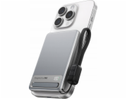 INIU Powerbank MagPro Slim - magnetická bezdrátová powerbanka 5000mAh stříbrná - Záruka bezpečnosti. Jednoduché splátky. Doprava zdarma od 170 PLN.