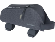 BASIL NAVIGATOR STORM taška na rám, popruhy na suchý zip, 0,8 l, voděodolná, černá (NOVINKA 2025)