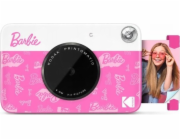 Kodak Instantní fotoaparát 5mp + papírová kazeta 5ks růžová / Barbie Printomatic