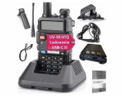 VYSÍLAČKA BAOFENG UV-5R HTQ USB-C