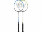 WISH Sada badmintonových raket STEELTEC 216K, zelená a mo...