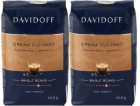 Davidoff 2x Crema Elegant káva zrnková 500 g