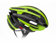 RH+ Cyklistická helma ZY, karbonová, matná, zelená-šípová, lesklá černá, EHX6061, 08, zeleno-černá, velikost L/XL (58-62)