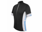 Cyklistický dres RH+ Infinity Jersey FZ černo-žlutý velik...