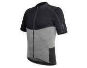 Dres RH+ Wool AirX bílo-melanžově šedý - ECU0340