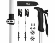 Nils Trekingové hole hliníkové TK8602 nastavitelné 65-135cm