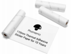 Phomemo 3x samolepicí papírová role, bílá, 110 mm, pro M8...