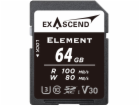 ExAscend Paměťová karta Element UHS-I V30 64GB