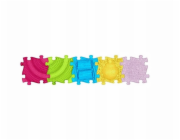 Sensory Mat Ortopedic Set 5v1 Medium 5 Puzzles Sensoryka Muffik / Mfk-022-1