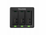 Telesin USB nabíječka pro tři 3x baterie pro GoPro Hero 13 černá / S0-bcg-13-tgp / S0-bcg-12-tgp