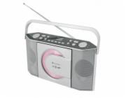 BOOMBOX SOUNDMASTER RCD1755SI FM-PLL, CD/CD-R/RW/MP3, VERTIKÁLNÍ PŘEHRÁVAČ CD