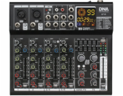 Analogový audio mix DNA QFX6 6 kanálů Bluetooth