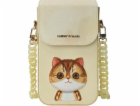 Dell Kabelka na telefon Nimmy khaki Big Eyed Pet 2.0 Cat