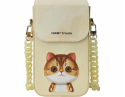 Dell Kabelka na telefon Nimmy khaki Big Eyed Pet 2.0 Cat