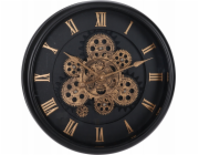 Nástěnné hodiny s viditelným mechanismem, O 40 cm
