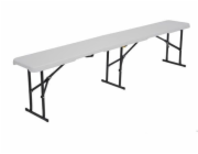 NC3404 SKLÁDACÍ ZAHRADNÍ LAVICE 183 CM WHITE NILS CAMP